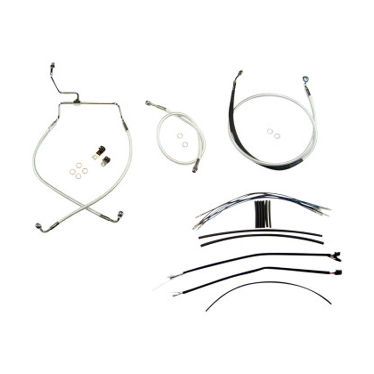 MAGNUM STERLING CHROMITE II® DESIGNER HANDLEBAR INSTALLATION CONTROL CABLE KIT