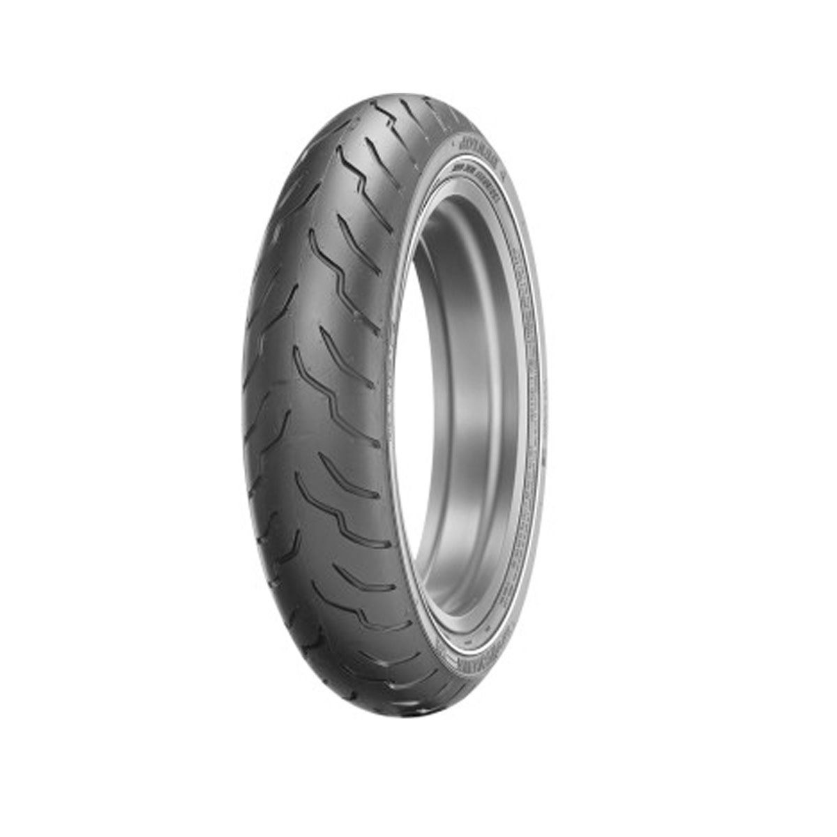 DUNLOP AMERICAN ELITE™ FRONT TIRE - MT90B16 - 130/80B17 - NARROW WHITEWALL - 65H