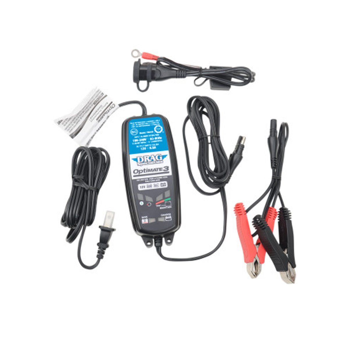 DRAG SPECIALTIES OPTIMAGE 3 GLOBAL BATTERY CHARGER