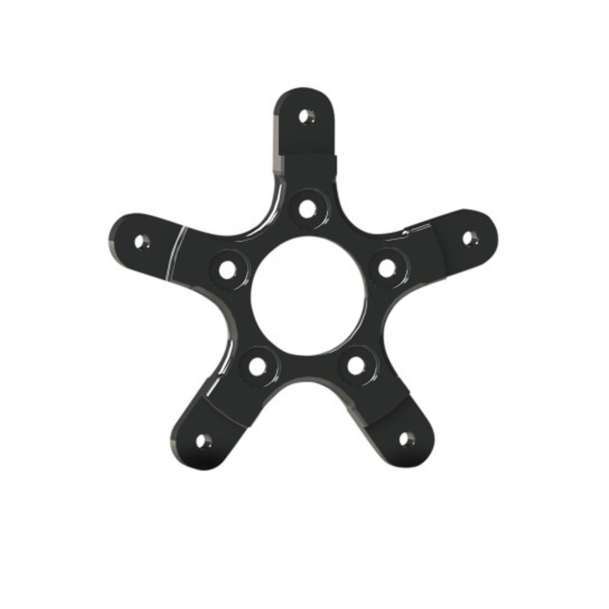 ARLEN NESS  BRAKE ROTOR MOUNT - NESS WHEEL - BLACK