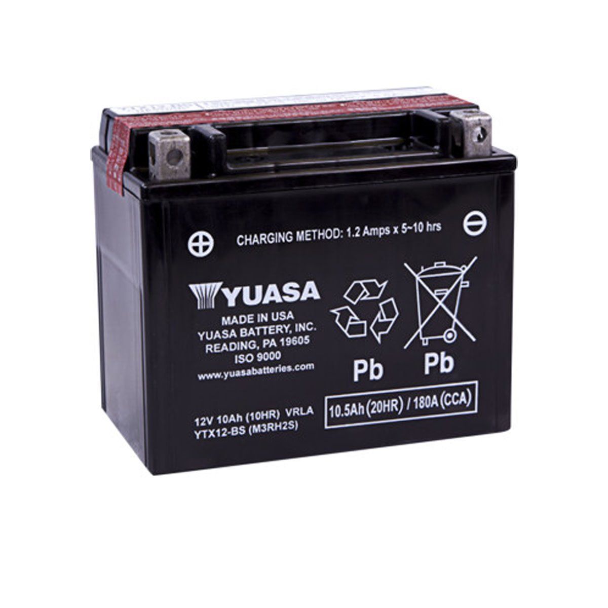 YUASA AGM MAINTENANCE BATTERY