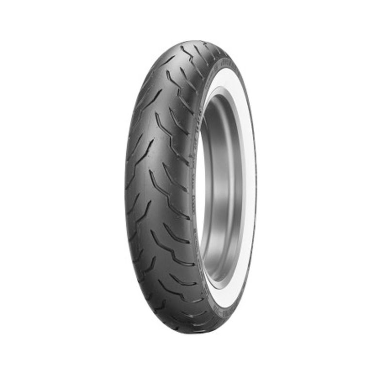DUNLOP AMERICAN ELITE™ FRONT TIRE - MT90B16 - 130/90B16 WIDE WHITEWALL - 67H