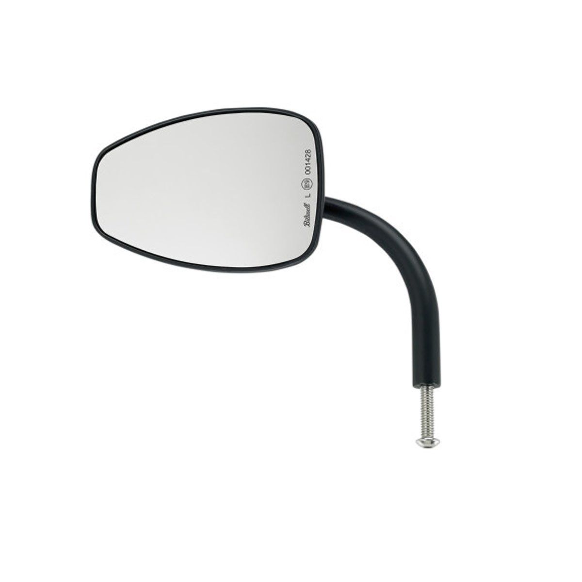 BILTWELL UTILITY TEARDROP CE PERCH MOUNT MIRROR - BLACK