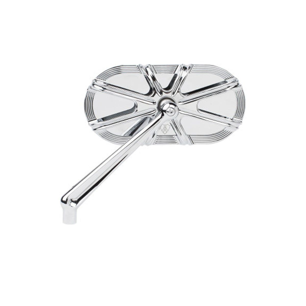 ARLEN NESS CAGED SERIES DEEP CUT MIRROR - CHROME - LEFT