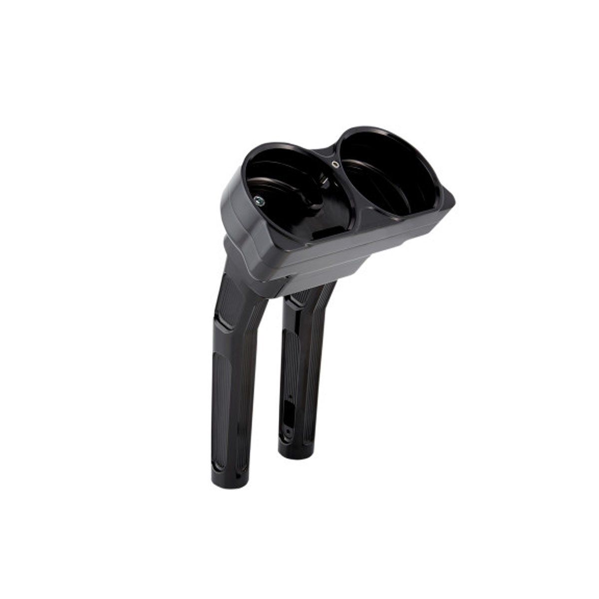 ARLEN NESS  METHOD HANDLEBAR KICKBACK RISERS  - 10&quot; - BLACK