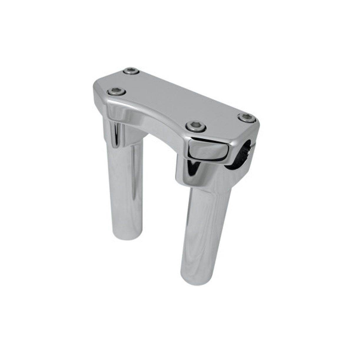DRAG SPECIALTIES 6&quot; BUFFALO HANDLEBAR &amp; TOP CLAMP RISER KIT - CHROME