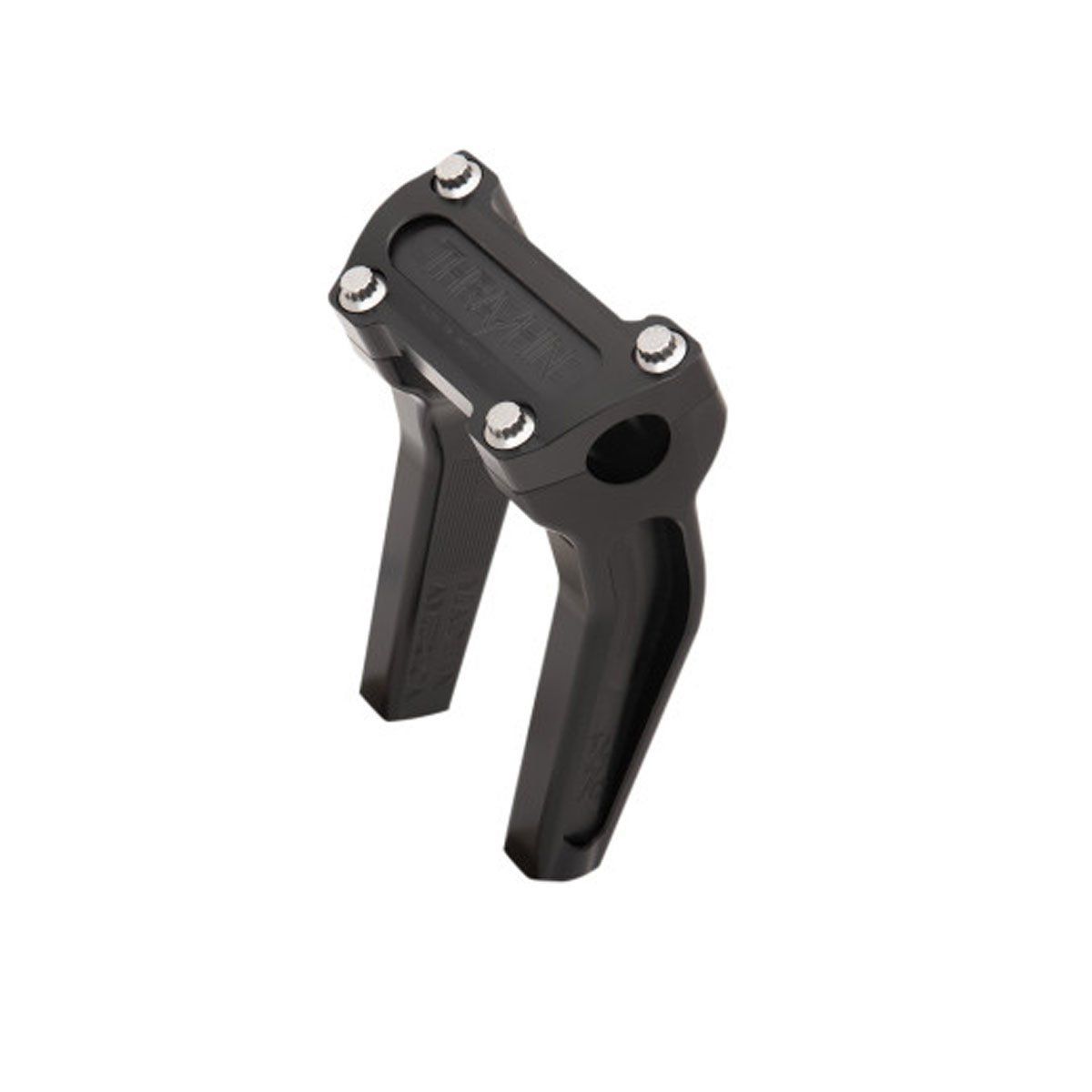 THRASHIN SUPPLY CO. 6 1/2&quot;  PULL BACK HANDLEBAR RISERS - BLACK