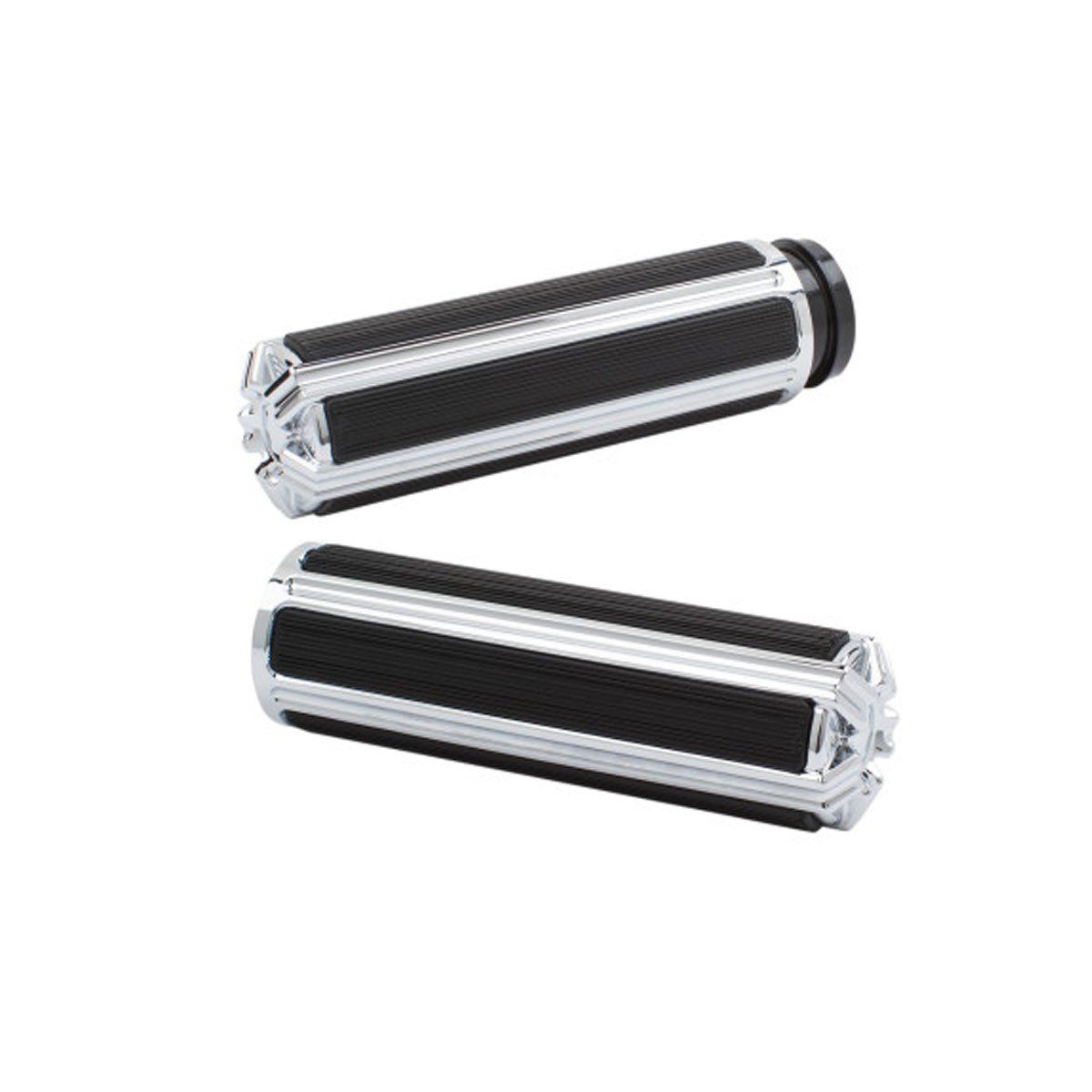 ARLEN NESS NESS-TECH® 10-GAUGE COMFORT GRIPS - TBW - CHROME