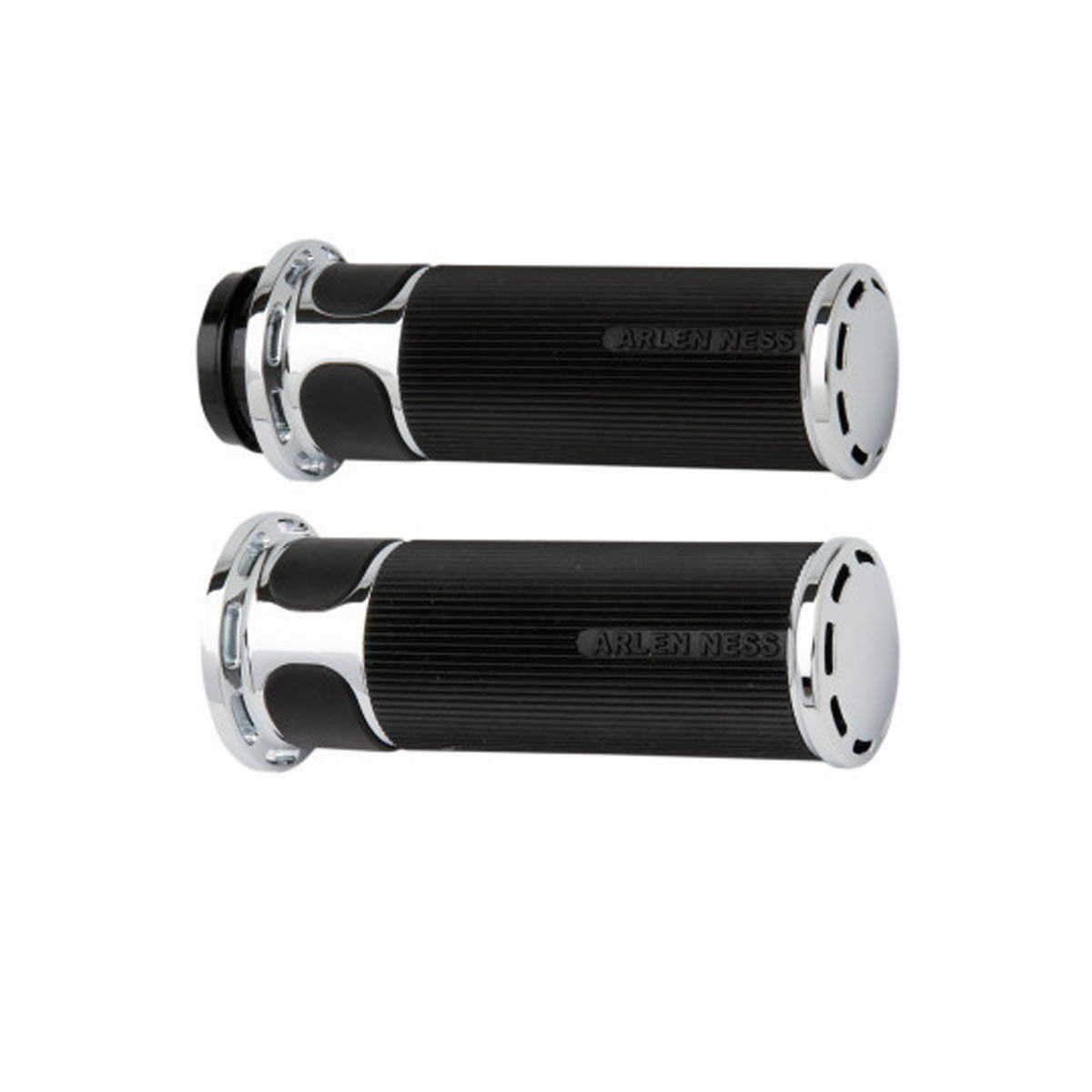 ARLEN NESS  FUSION SLOT TRACK GRIPS - CABLE - CHROME