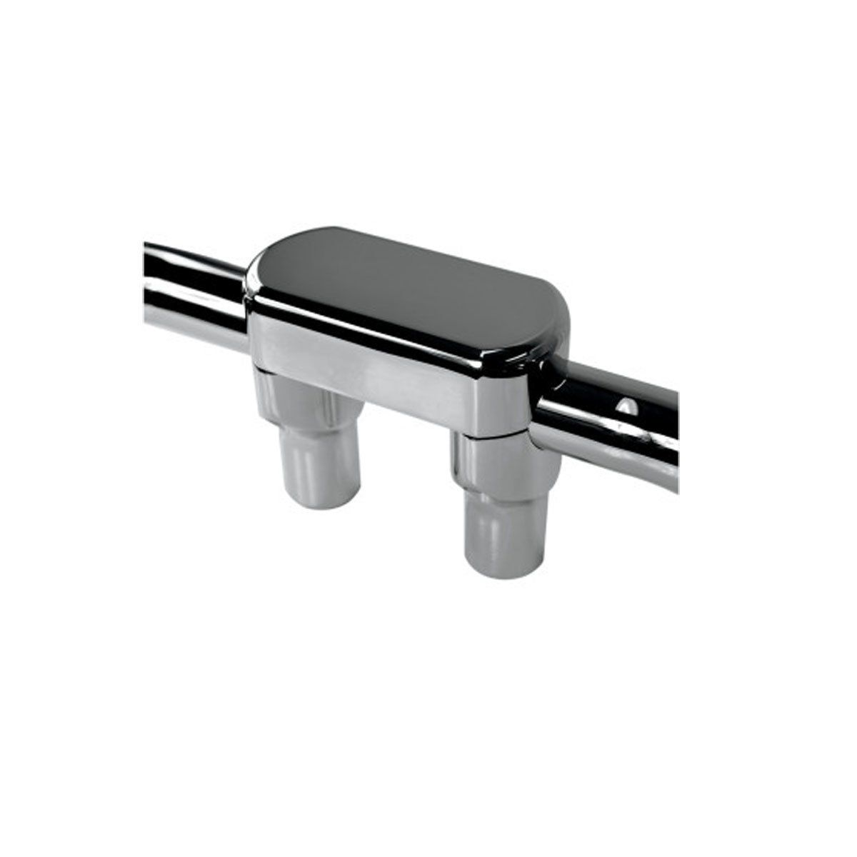 DRAG SPECIALTIES 3&quot; BIG BUFFALO HANDLEBAR &amp; TOP CLAMP RISER KIT - CHROME