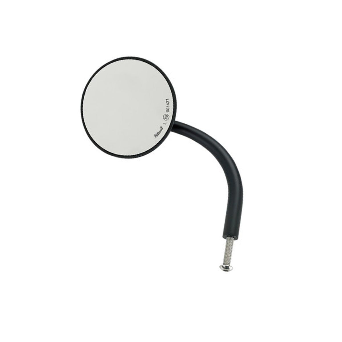 BILTWELL UTILITY ROUND CE PERCH MOUNT MIRROR - BLACK