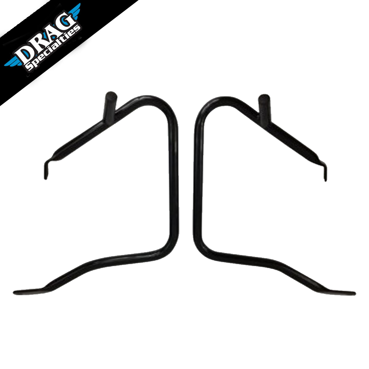 DRAG SPECIALTIES SADDLEBAG PROTECTOR GUARDS - CHROME