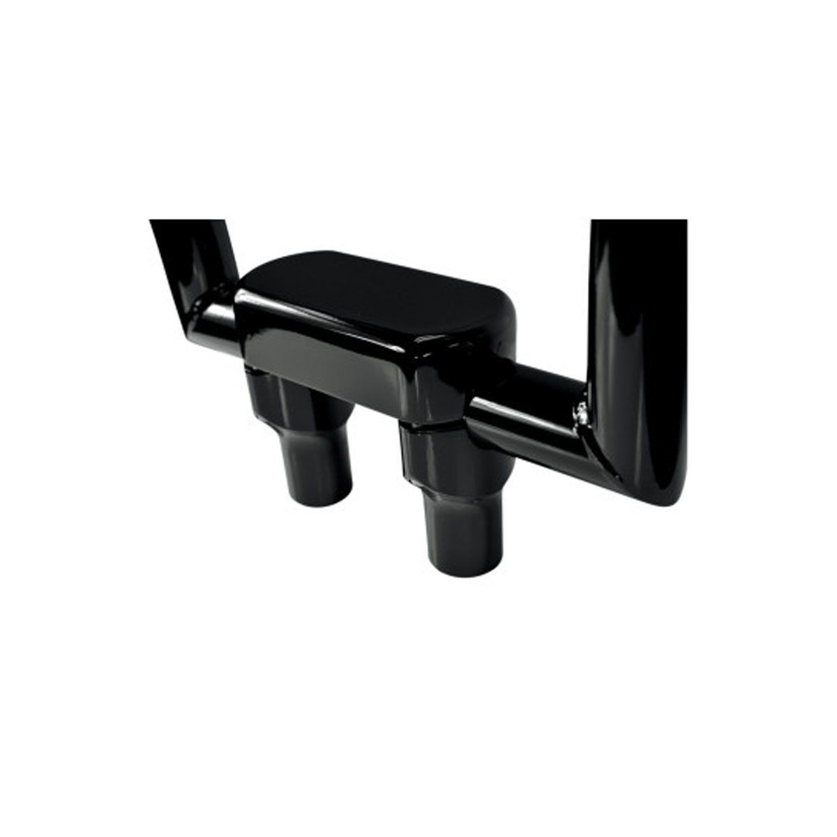 DRAG SPECIALTIES 3&quot; BIG BUFFALO HANDLEBAR &amp; TOP CLAMP RISER KIT -  BLACK