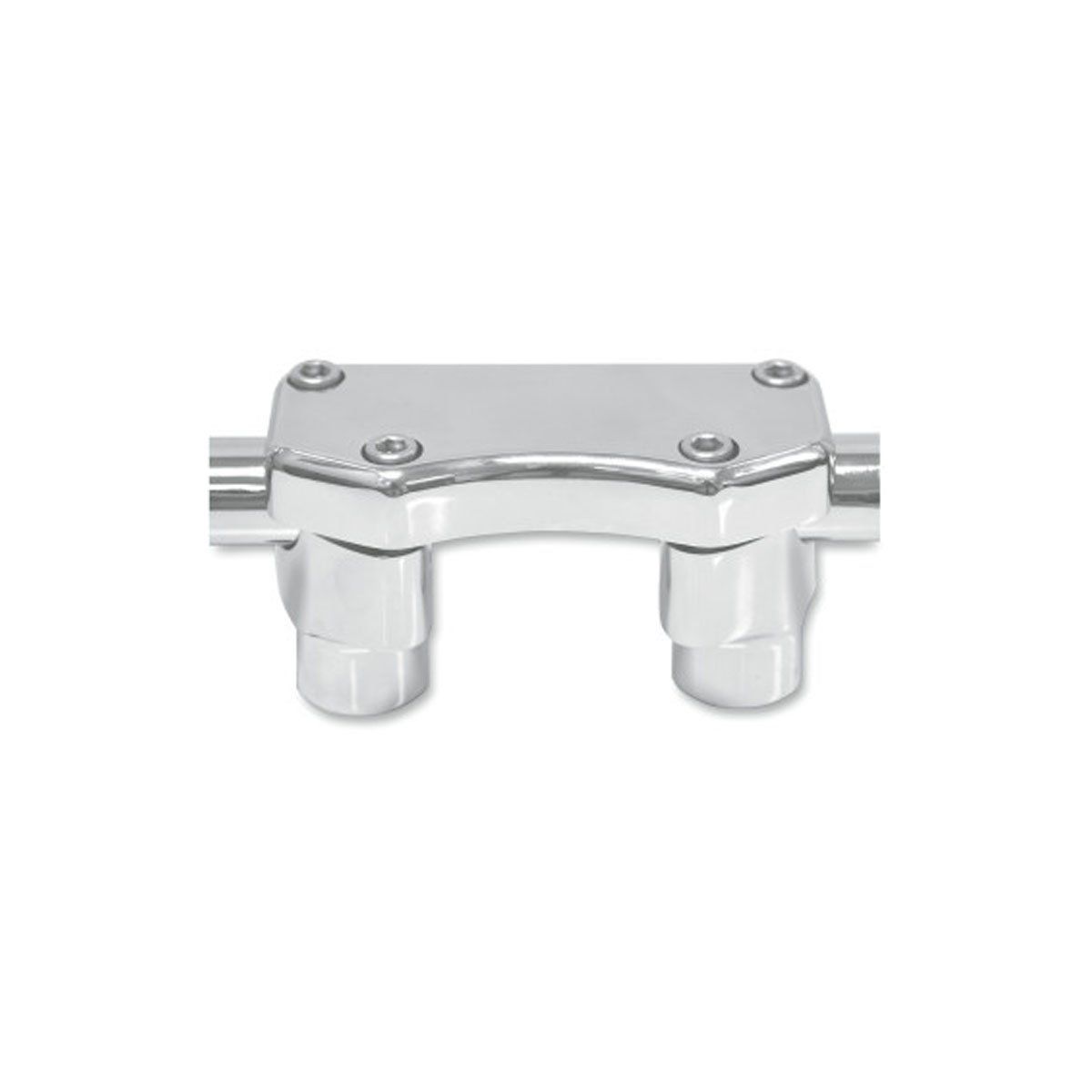 DRAG SPECIALTIES 1-1/2&quot;  BUFFALO HANDLEBAR &amp; TOP CLAMP  RISER KIT - CHROME