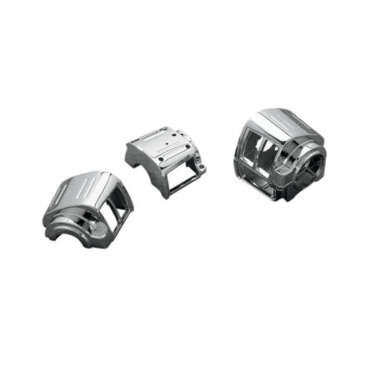 DRAG SPECIALTIES  HANDLEBAR SWITCH HOUSING KIT STANDARD  CHROME