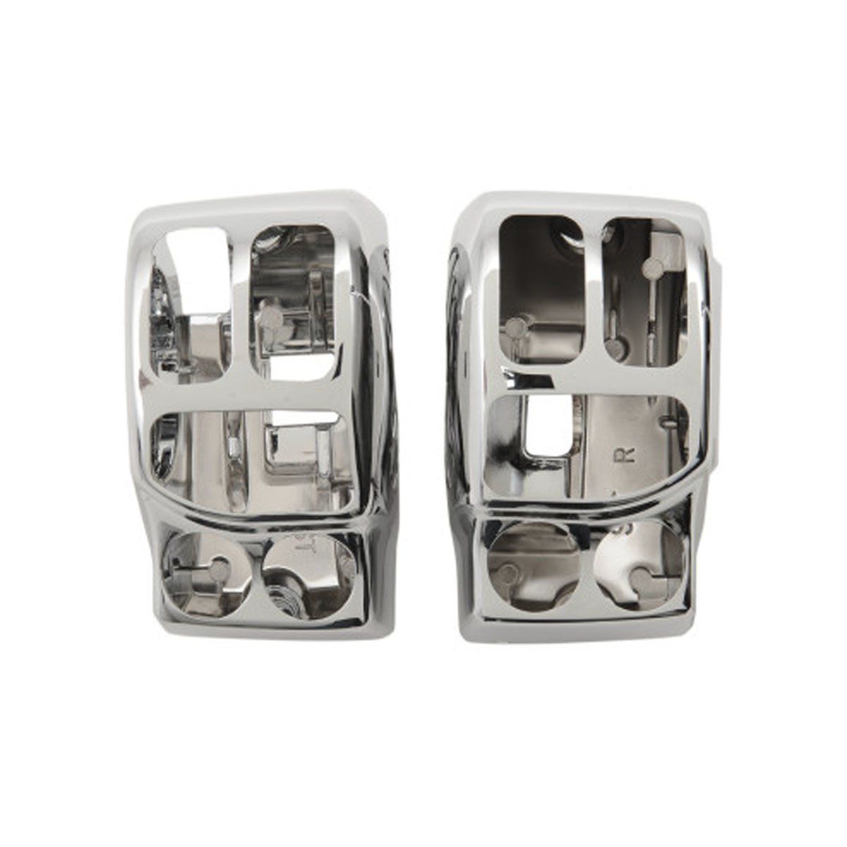 DRAG SPECIALTIES HANDLEBAR SWITCH HOUSING KIT  - CHROME