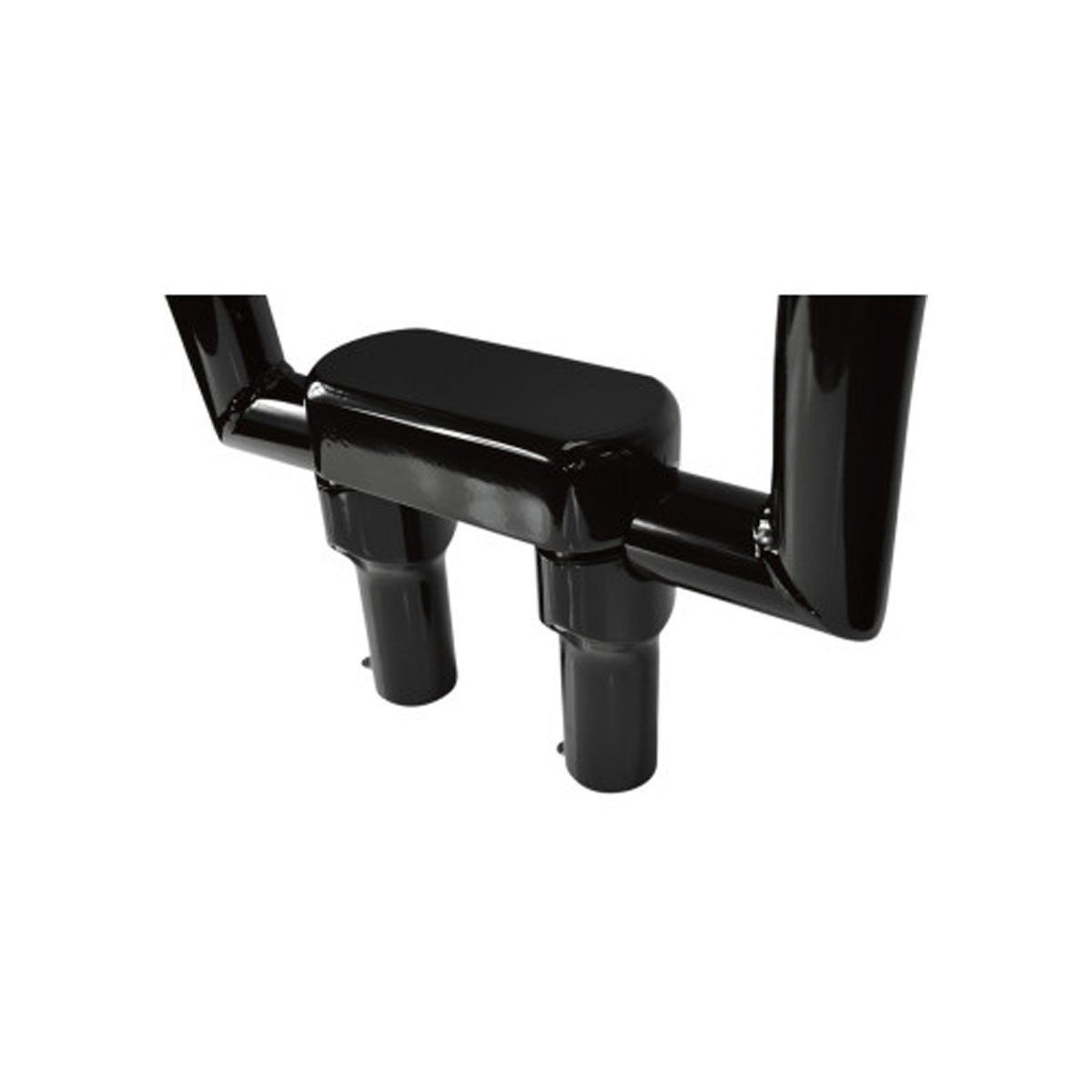 DRAG SPECIALTIES 4&quot; BIG BUFFALO HANDLEBAR &amp; TOP CLAMP RISER KIT -  BLACK