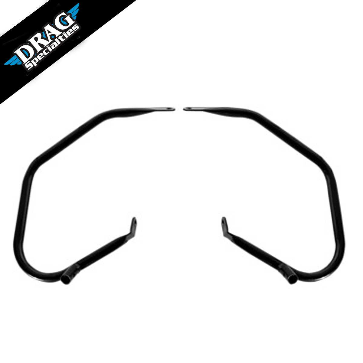 DRAG SPECIALTIES LOW-PROFILE SADDLEBAG GUARD - BLACK
