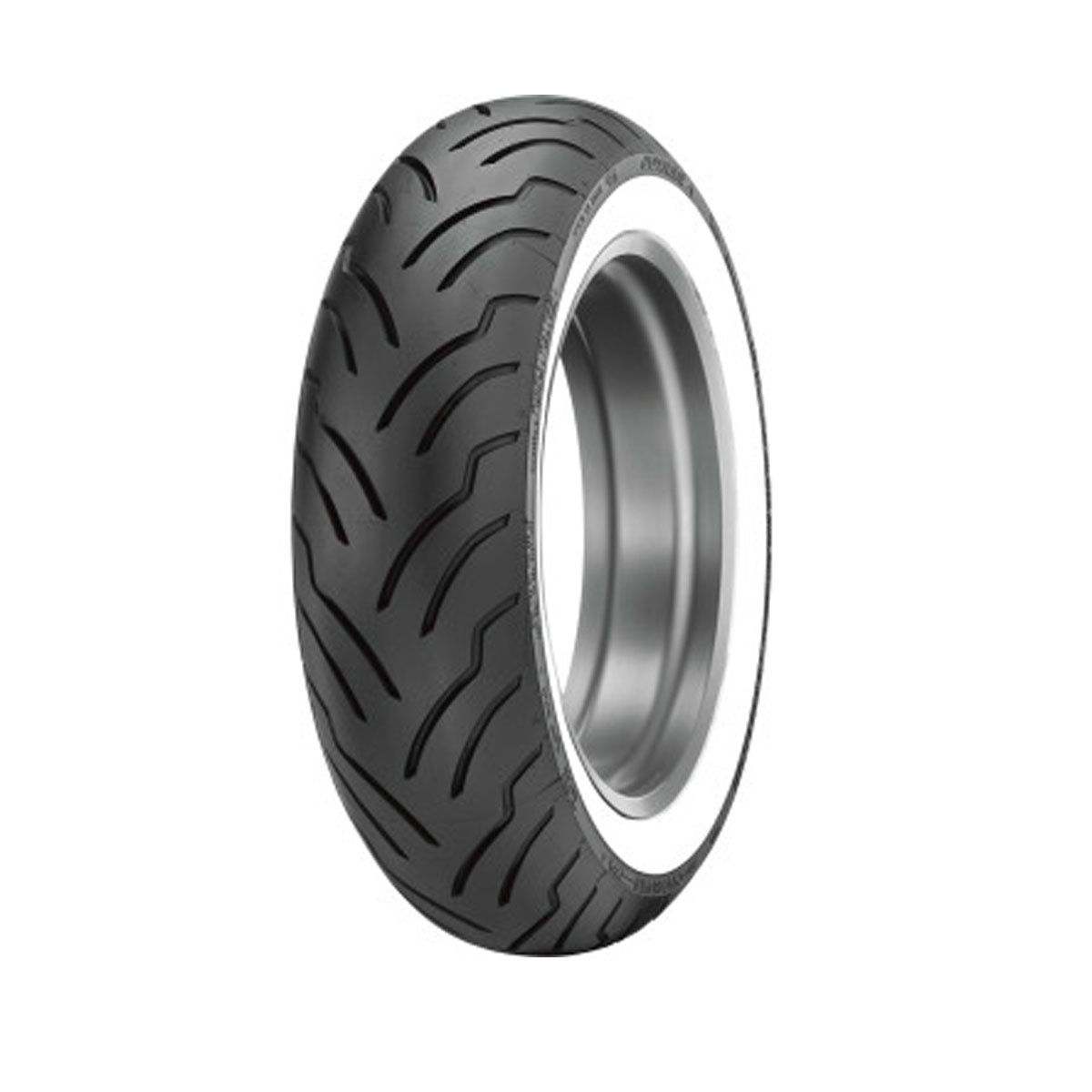 DUNLOP AMERICAN ELITE™ REAR TIRE - 140/90B16 - WIDE WHITEWALL - 77H