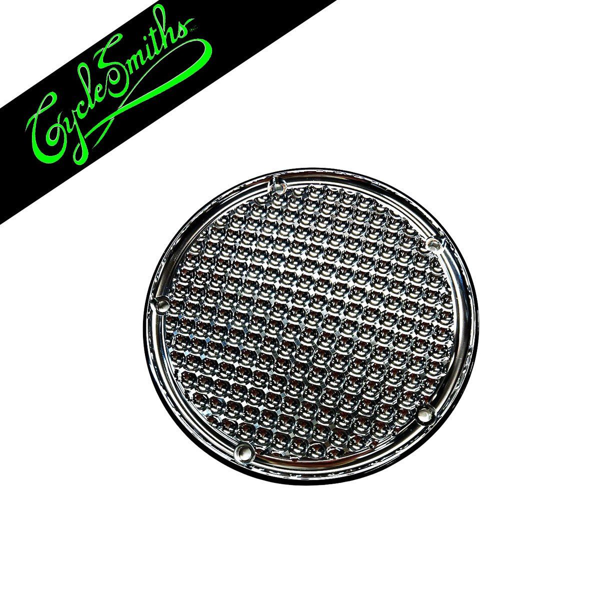 CYCLESMITHS SHREDDER TWIN CAM DERBY COVER - CHROME