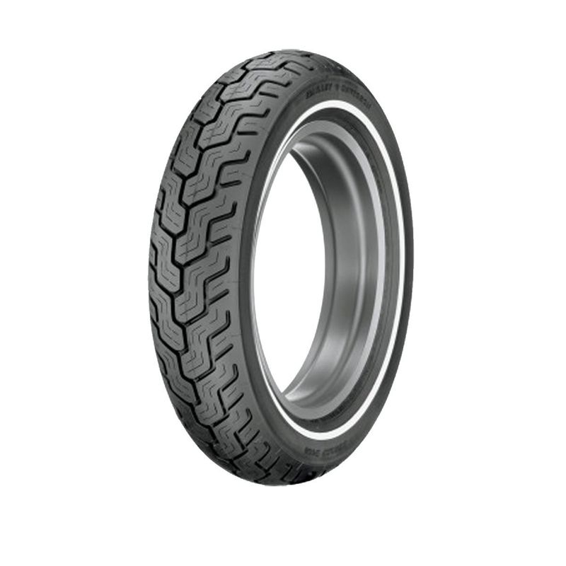 DUNLOP HARLEY-DAVIDSON® D402™ REAR TIRE - MU85B16 - NARROW WHITEWALL - 77H