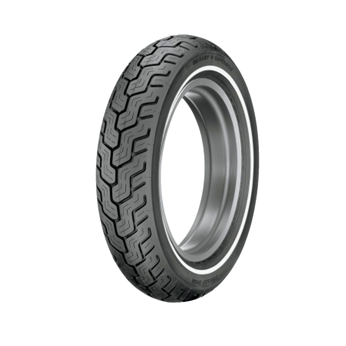 DUNLOP HARLEY-DAVIDSON® D402™ REAR TIRE - MT90-16 - NARROW WHITEWALL - 74H