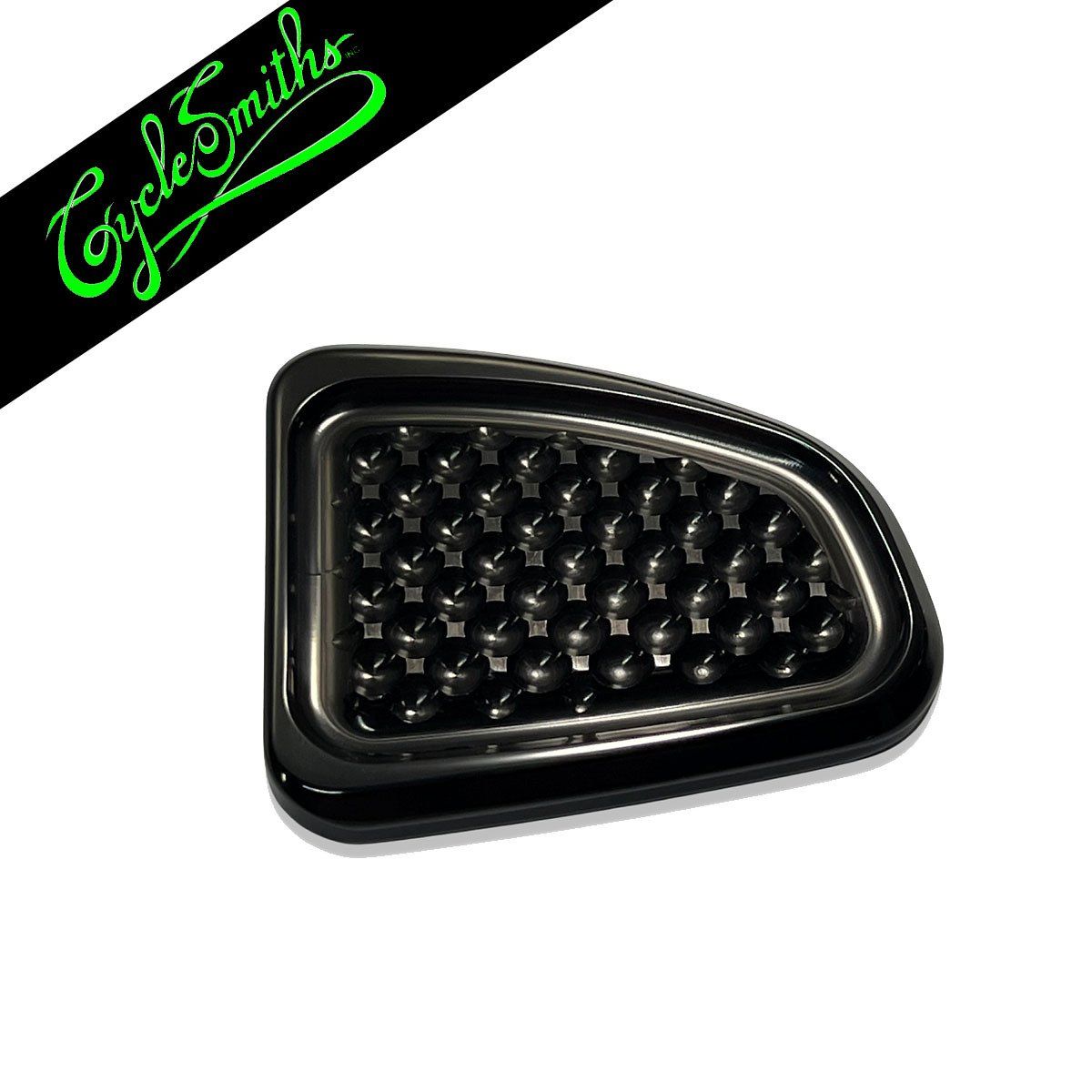 CYCLESMITHS  WAFFLE BRAKE PETAL - BLACK