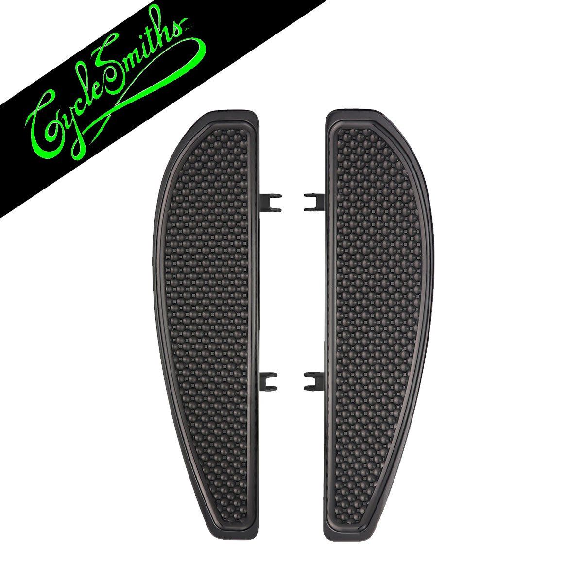 CYCLESMITHS 19&quot; WAFFLE FLOORBOARDS - BLACK
