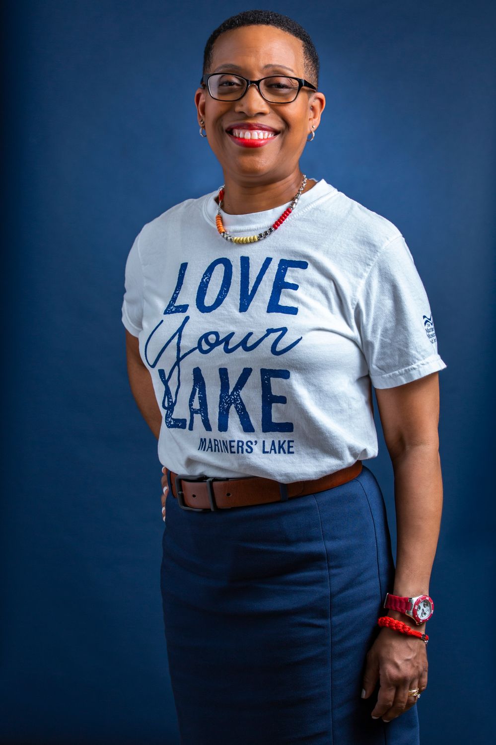 Love Your Lake Adult Tee, Color: White, Size: Small
