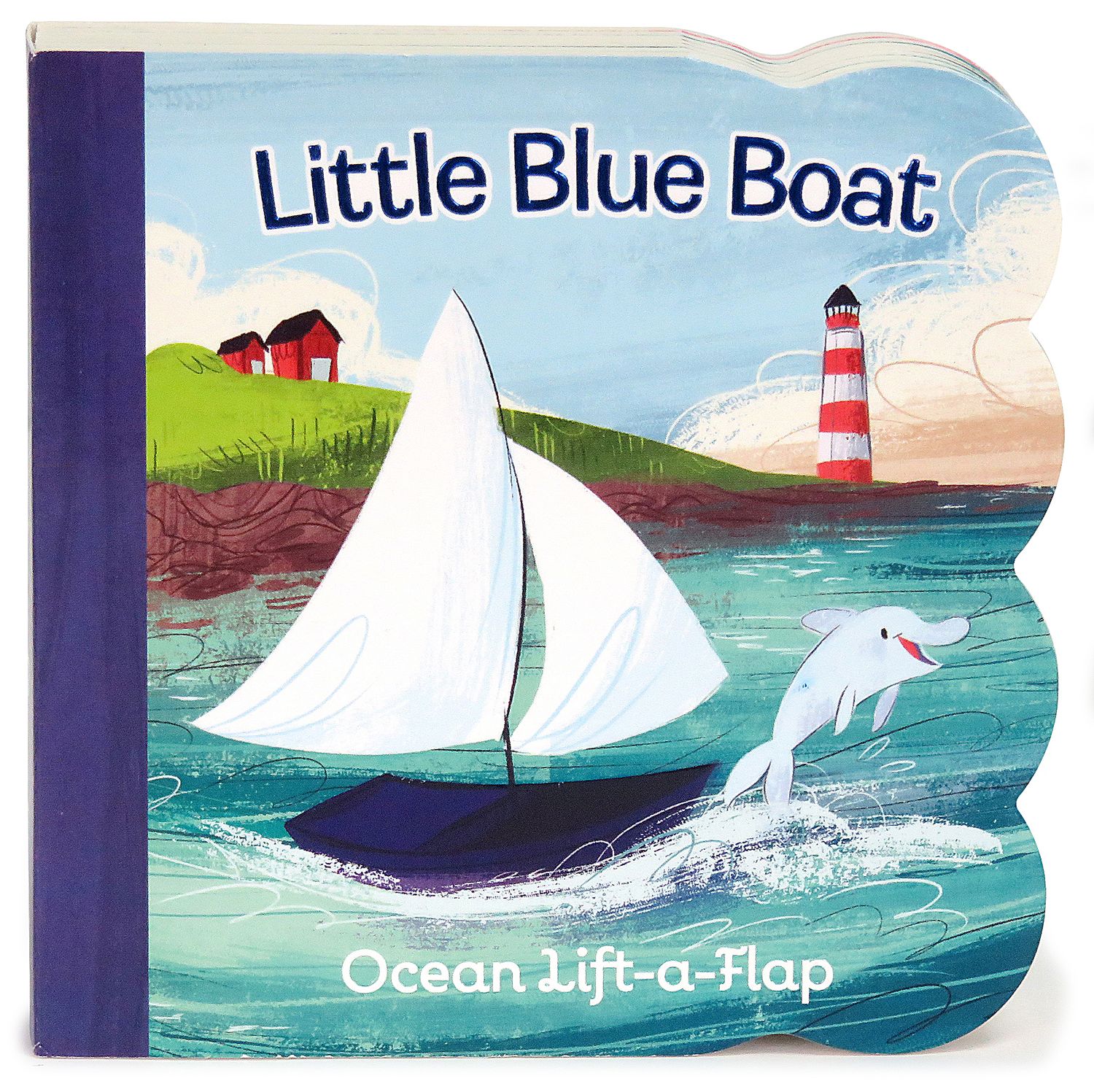 CP Little Blue Boat Lift a Flap Book