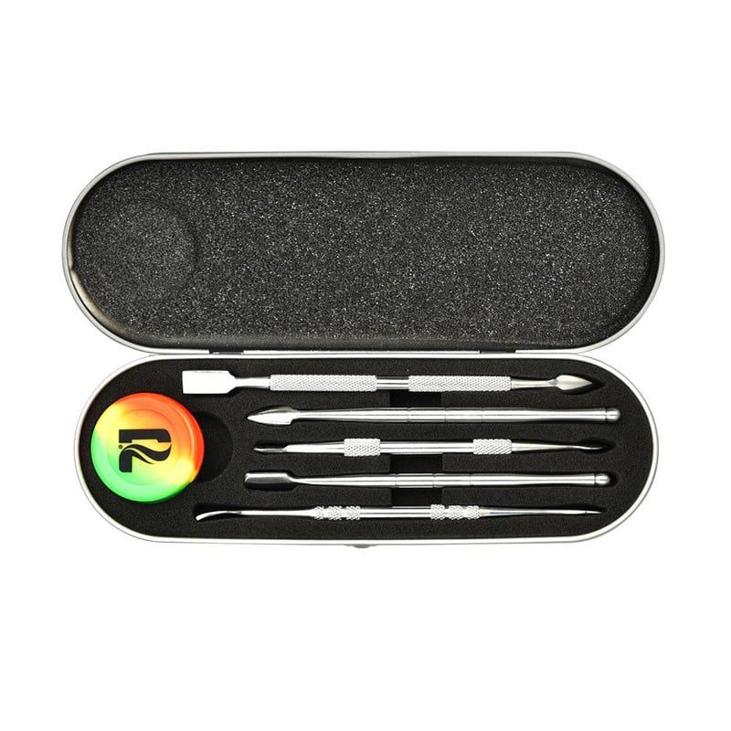 Pulsar 6 Piece Dabbing Set, Color: Silver