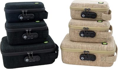 Stashlogicx Silverton Lockable Stash Case (Black)