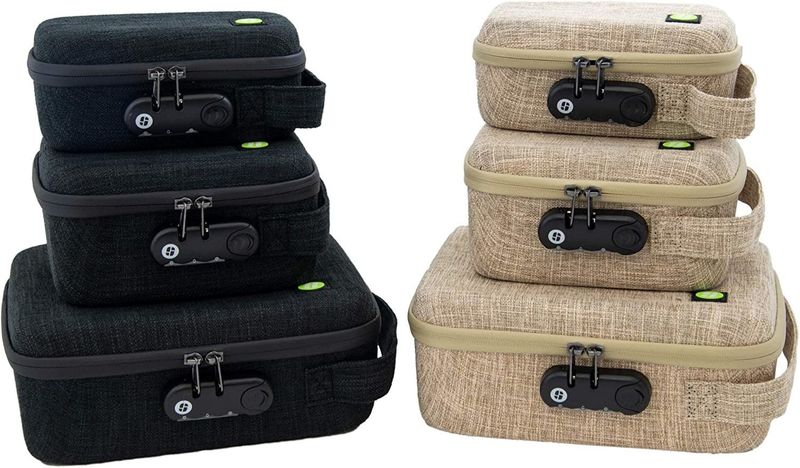 Stashlogicx Silverton Lockable Stash Case (Black)