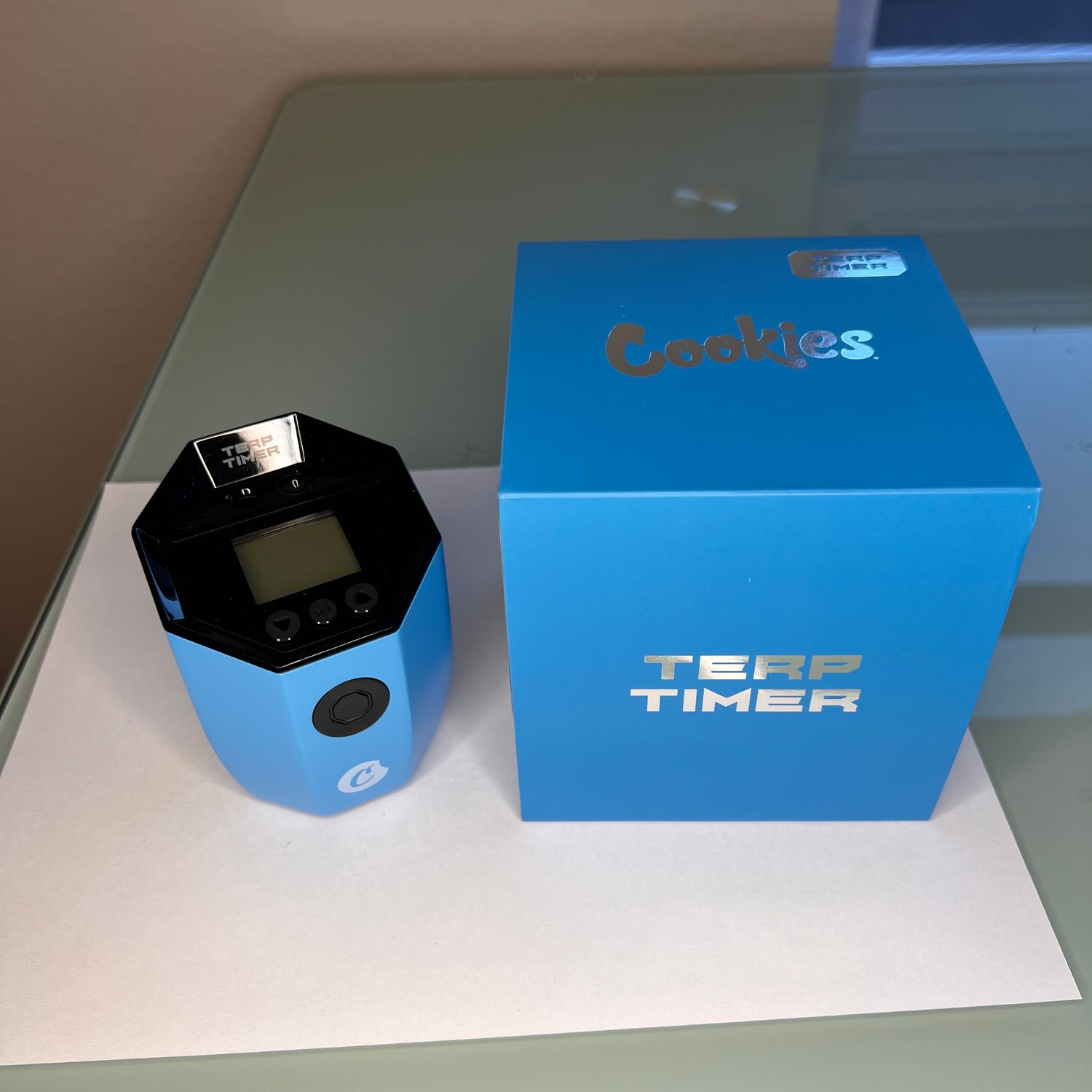 Octave Terp Thermometer , Color: Blue (cookie)