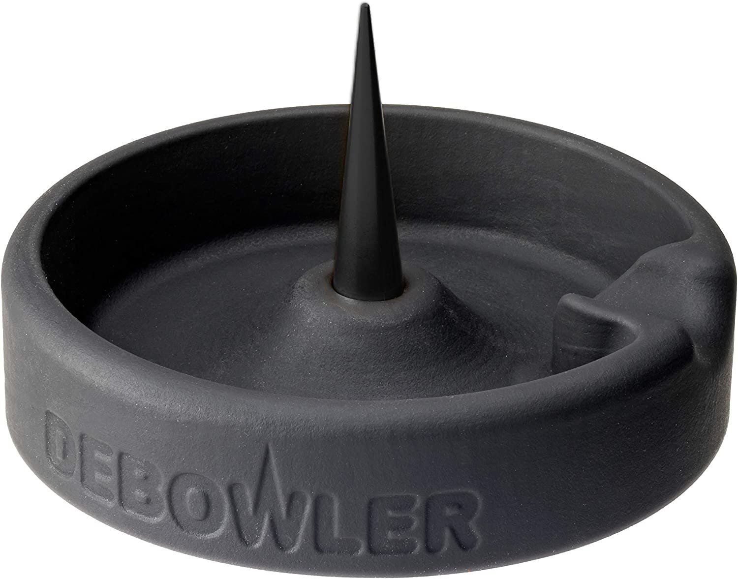 DeBowler Spiked Silicone Ashtray, Color: Black