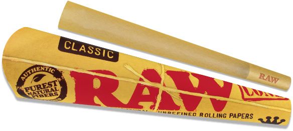 Raw Pre Roll Cone 3 Pack King Size Organic