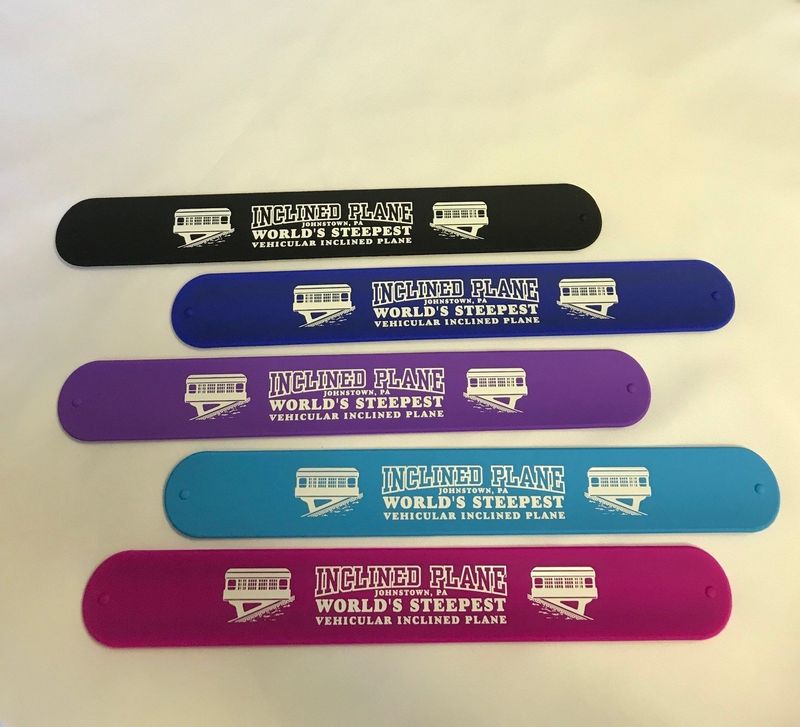 Jumbo Slap Bracelet w/ Inclined Plane Logo