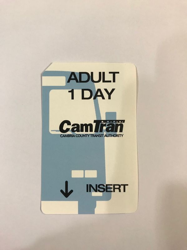 Bus Pass - Adult 1 Day