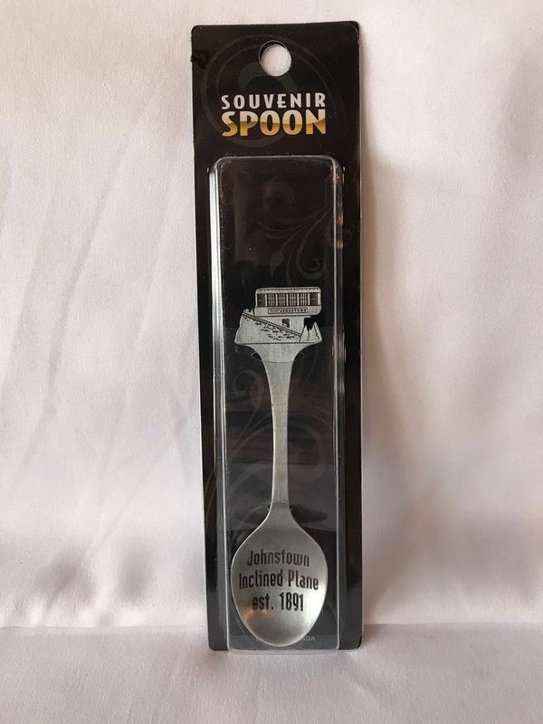 Inclined Plane Souvenir Spoon