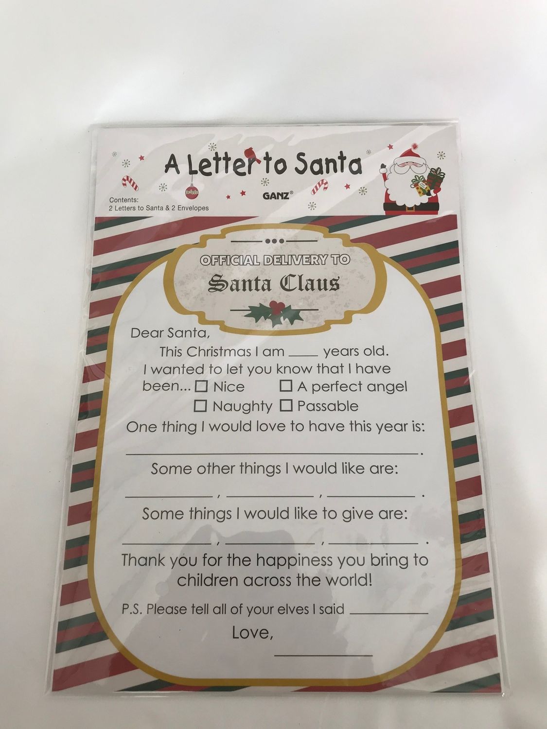 Letter to Santa