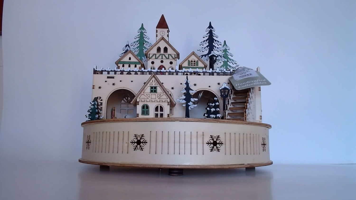 Train Under Town Musical/Lighted 10.5&quot;  70124