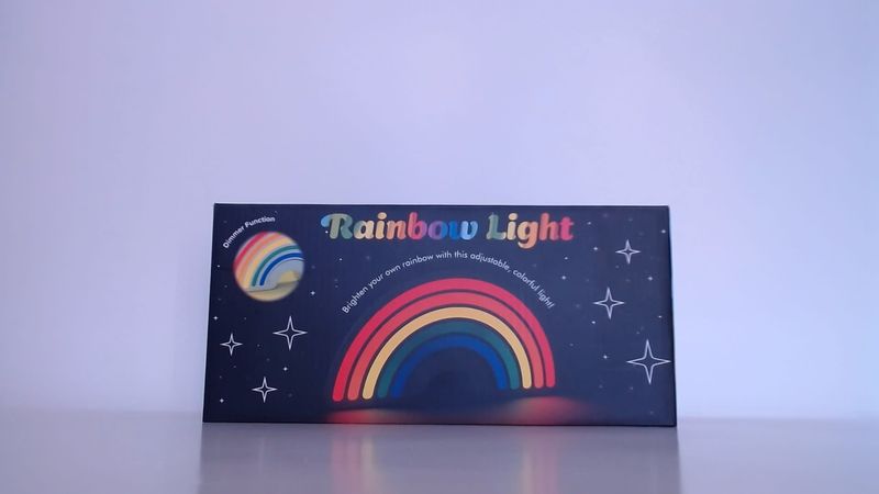 Rainbow Dimmer Light 9"x4.5" USB Powered