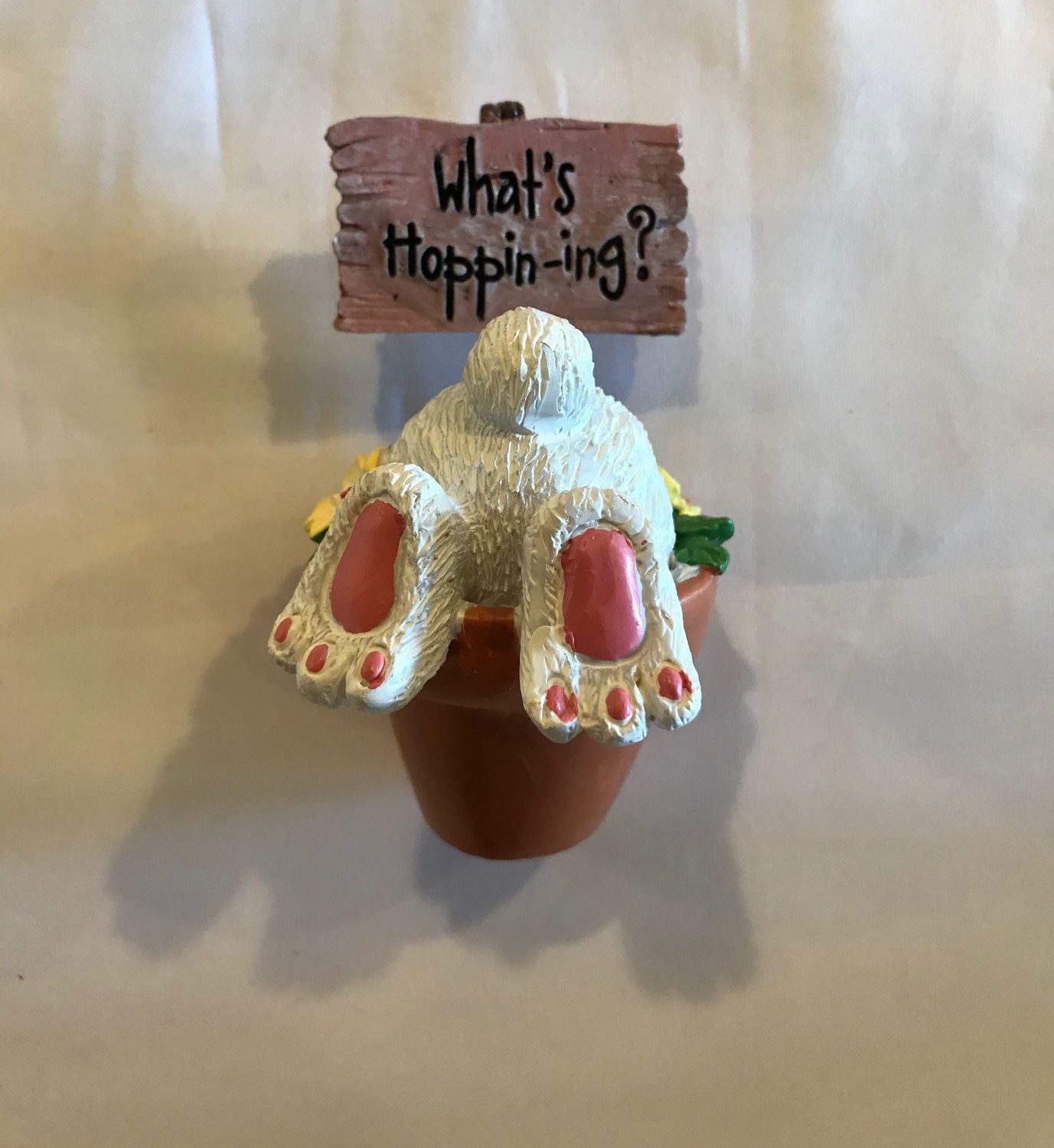 Bunny Tails Figurine, Size: What&#39;s Hoppin-ing?