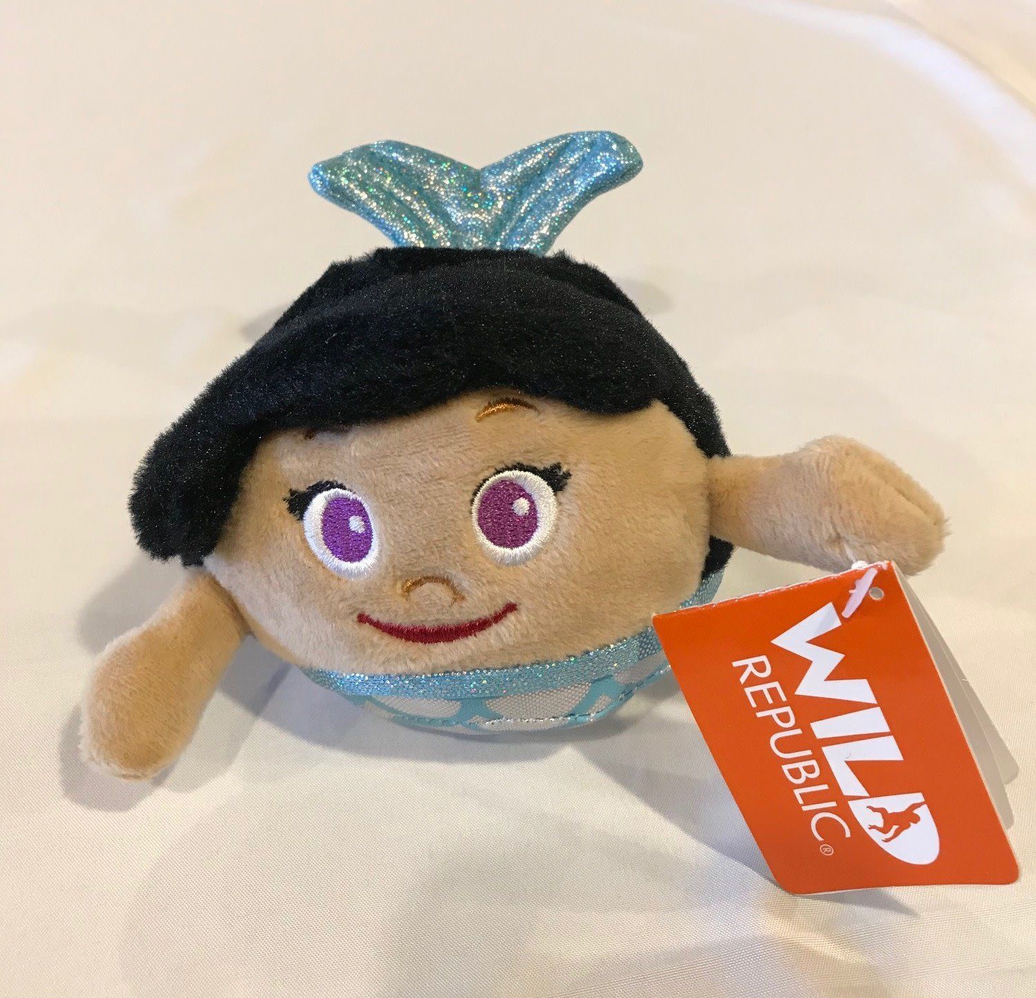 Mermaid Drop Stuffed Animal, Color: Blue