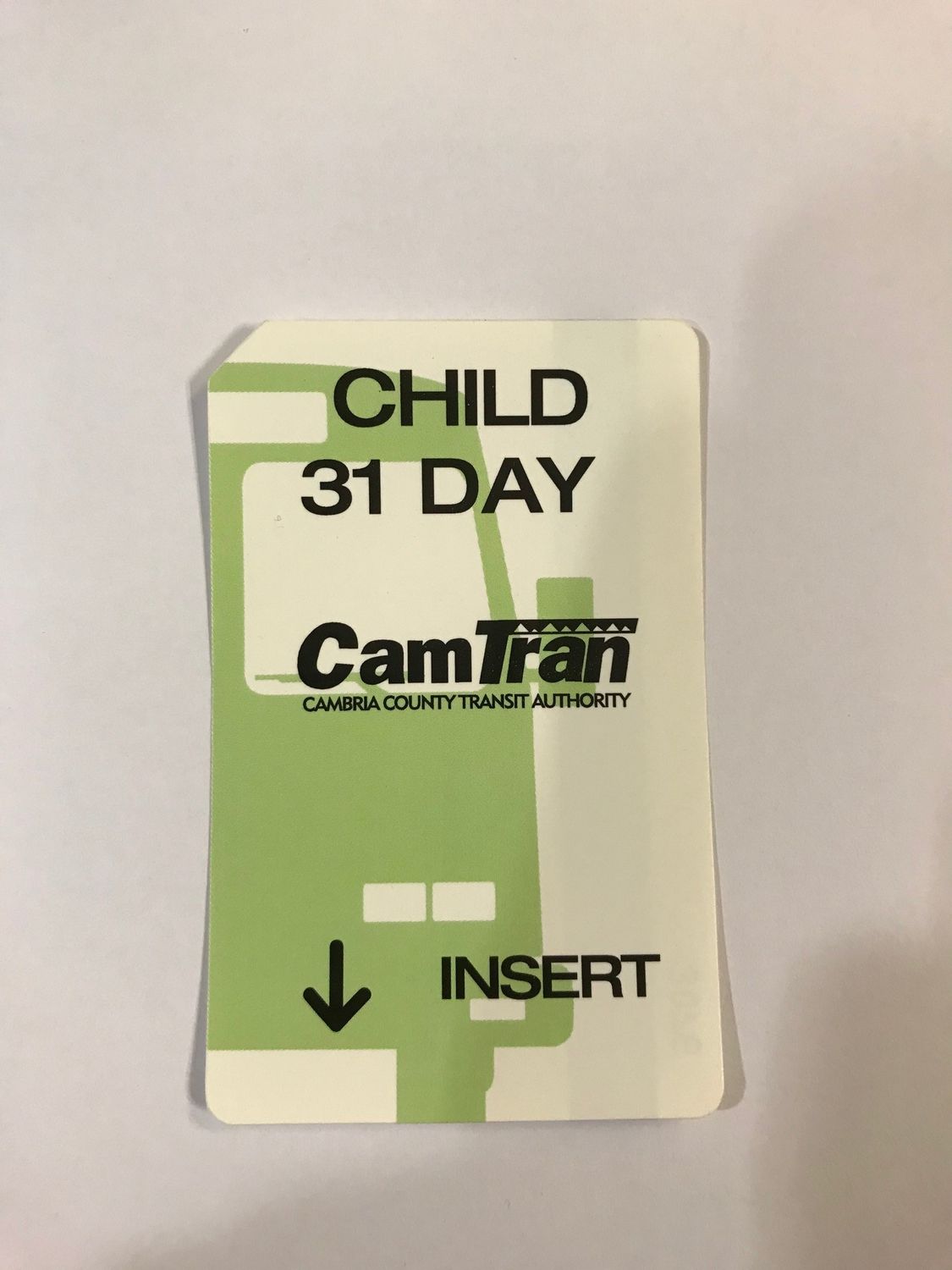 Bus Pass - Child 31 Day