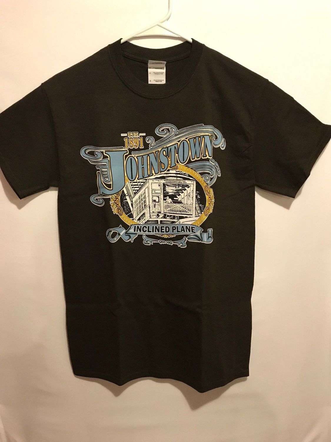 Adult - Short Sleeve - Est 1891, Color: Brown, Size: Small