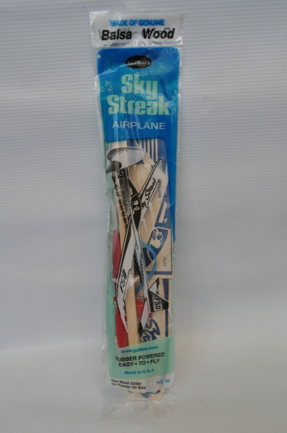 Sky Streak Balsa Plane