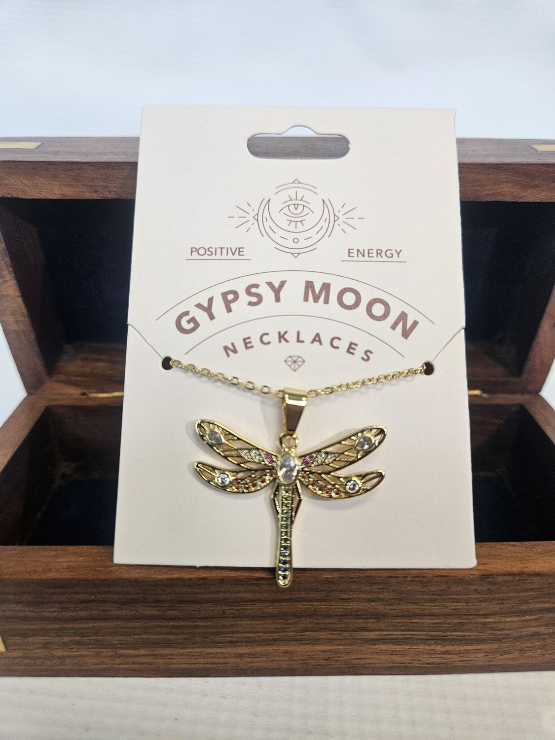 Gypsy Moon Gold Necklace