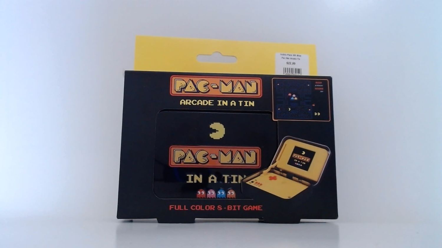 Pac Man Arcade Tin 4.5&quot;x3&quot;