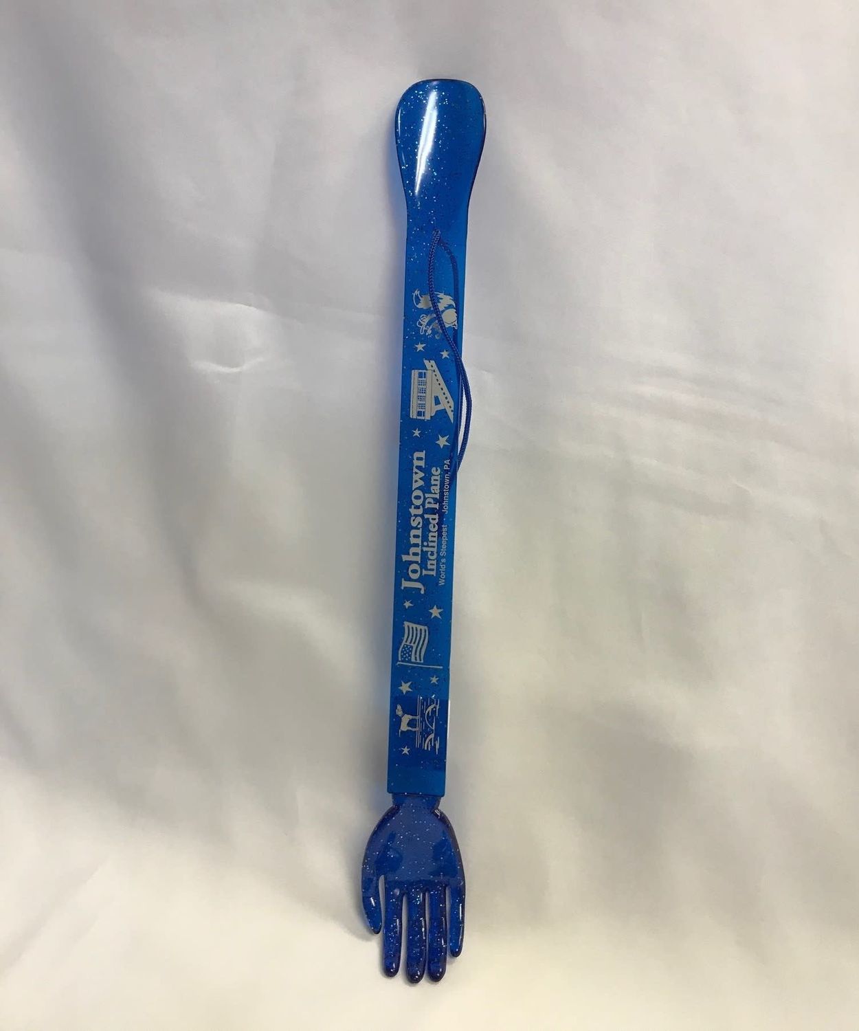 Back Scratcher w/ Shoehorn, Color: Blue